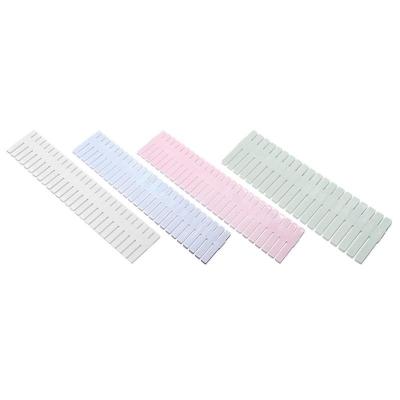 China Adjustable Plastic Drawer Divider DIY Household Drawer Divider Board Plastic Division Machines Drawer Divider for sale