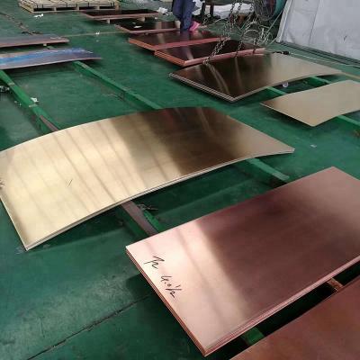 China Industrial Nickel Plated 2mm Copper Sheet for sale