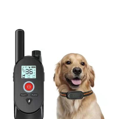 China Viable 4 Modes Dog Training Remote Training System, Anti-bark Dog Training Collar, Dog Bark Control Device for sale