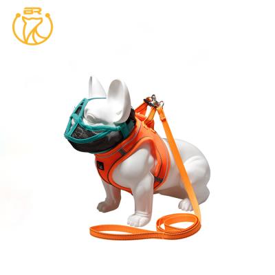 China Mesh Padding No Pull Front Pet Reflective Harness Soft Chain Dog Harness Costume for sale