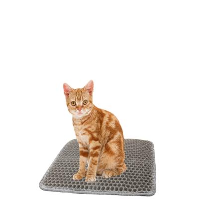 China New Arrival Double Layer Sustainable Pet Cat Litter Pads Anti Splatter for sale