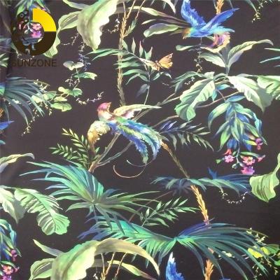 China Factory lastest Shaoxing anti-static polyester satin floral print silk charmeuse for Malaysia Thailand lady wear and scarft for sale