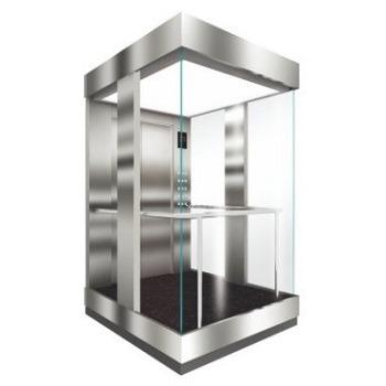 China Outdoor Hotel Elevator With Glass Elevator Cabin Lifts Elevator for sale