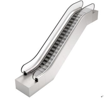 China Commercial Hotel 30 Degree VVVF Control Escalator With Glass Outside Cladding for sale