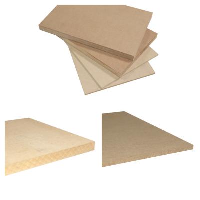 China MDF Medium Density Fiberboard Sale Moisture Proof 1-30mm Medium Wood Style Outdoor Interior Furniture Hotel CLASS Design Technical Flooring Door for sale