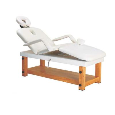 China Massage Table Three Section Adjustable Spa Stationary Massage Table for sale