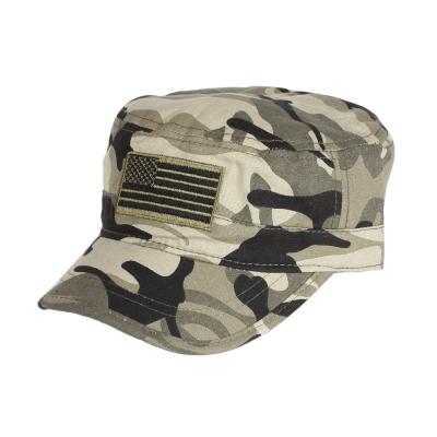 China Wholesale 3D JOINT Camouflage Embroidery Patches Hats Flat Top Military Army Sports Baseball Hats for sale