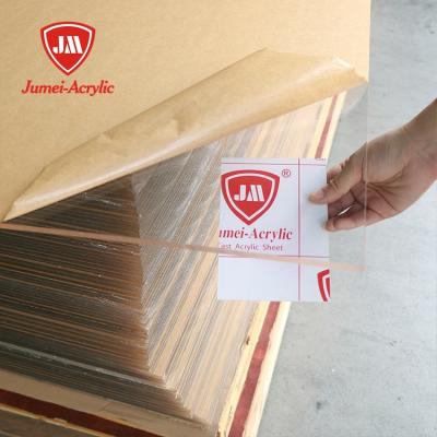 China Jumei Manufacturer Price 1220X2440 1220X1830 2000X3000mm Acrylic Transparent Acrylic Sheet for sale