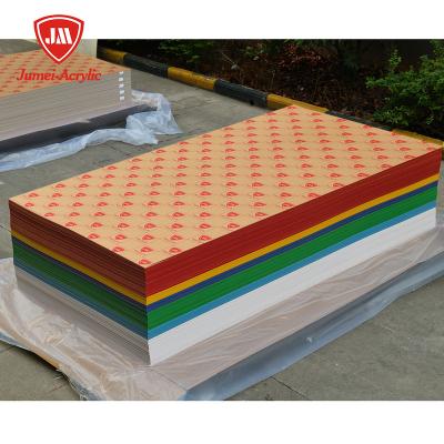 China Advertising Jumei factory direct sale clear and colorful acrylic plastic sheet for advertising, sign, acrylic fence for sale