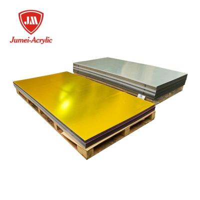 China cheap price acrylic decorative plastic gold mirror glass sheet for sale