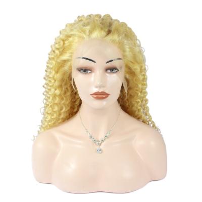 China Wholesale High Quality 10A Deep Wave 613 Silky Straight Lace Front Human Hair Blonde 613 Headband Wig Brazilian Virgin Cuticle Wig For Black W for sale