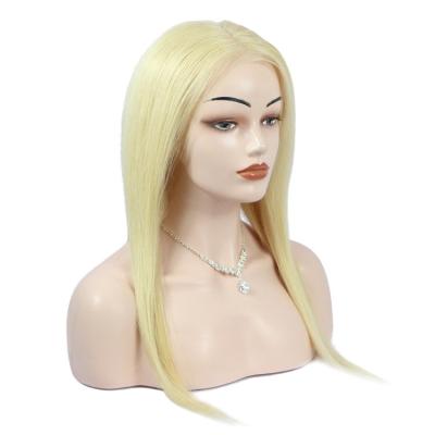 China 100% Transparent Blonde 613 Straight Virgin Hair 13x4 Lace Wig Hair Products Sellers Silky Straight Wave 613 Lace Front Wigs Indian Human Hair Wigs for sale