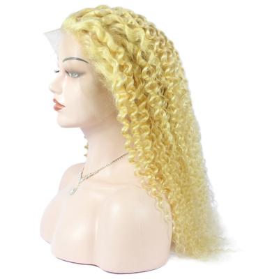 China Deep Wave 613 Silky Straight Lace Front Human Hair Wigs TSV Products 613 13x4 HD Front Wig Indian Raw Virgin Blonde Transparent Lace Hair for sale