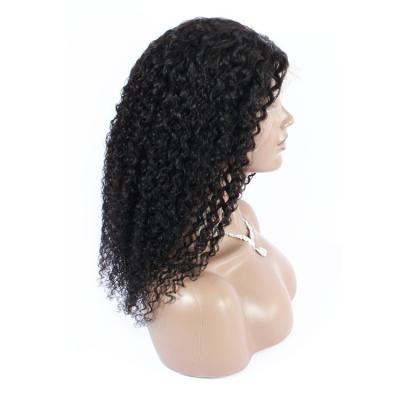 China Cuticle Aligned Virgin Hair 100% Wholesale High Quality Curly Human Hair Wig Indian Lace Front Human Hair Lace Front Wig Curly Straight Hair for sale