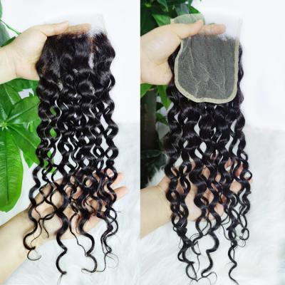 China Cheap Silky Straight Wave Brazilian Virgin Cuticle Aligned Closure Frontal Hair Pre Plucked HD Swiss Lace Frontal Clousre HD Seller for sale