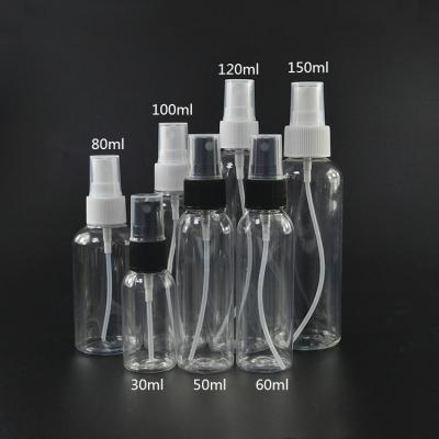 China Clear Plastic Bottle 30ml Empty 50ml 60ml 100ml 150ml 200ml 300ml 400ml 500ml Wholesale Personal Care Mist Spray Bottle for sale