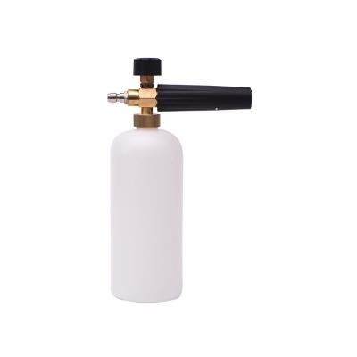 China Copper High pressure foam spray bottle Anrushi car washer rotary nozzle foam pot wholesale high pressure car water gun for sale