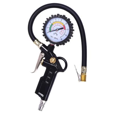 China Tire Repair LCD Tool Tire Pressure Gauge Tire Inflating Gun with Pressure Gauge Other for sale