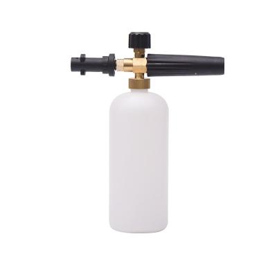 China High Quality Copper Low Pressure Car Washer Snow Foam Lance/Soap Foam Gun Foam Lance Gun For Car Wash for sale