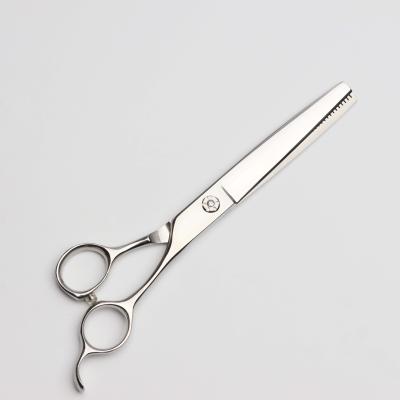 China Durable European Style Japan Stainless Steel Scissors Piano Teeth Shears Magic Teeth Scissors for sale