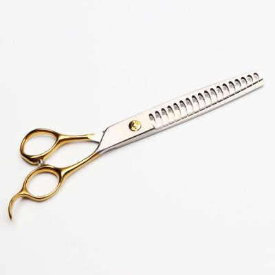 China Wholesale New Style Viable 7 Inch Japan Stainless Steel Pet Grooming Scissors Thinners Perfect Blenders for sale