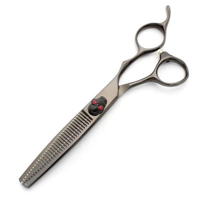 China Viable New Customized Colors And Styles Barber Hair Thinning Scissors Straight Handed Scissors for sale