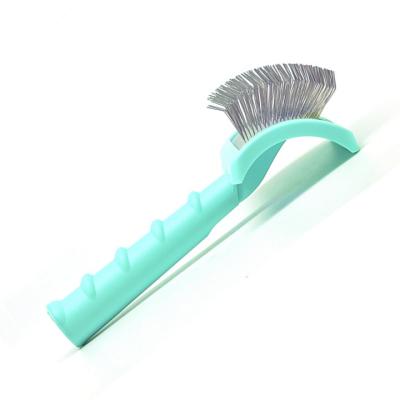 China Long Lasting Pet Grooming Tools Product Cleaning Pin Brushes Pet Vacuum Grooming Brush for sale