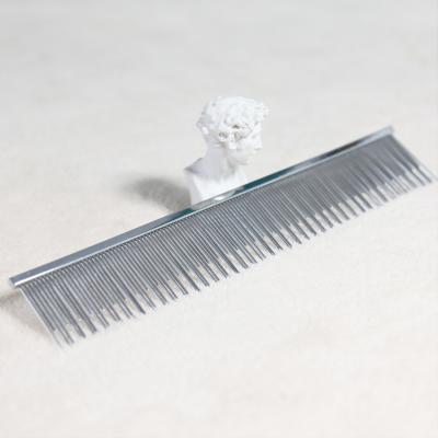 China High Quality Viable Needle Comb Stainless Steel Brush Pet Grooming Tool Long-Short Pin Pet Comb for sale