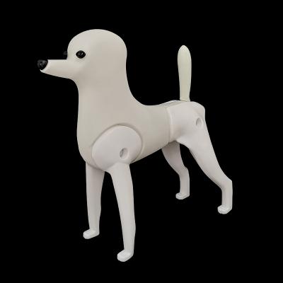 China Mr. Jiang Grooming Model Dog Poodle Viable Mannequin and Lamp Skeleton for Grooming Practice for sale