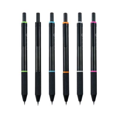 China Custom Metal 0.5mm Mechanical Pencil 0.7mm0.9mm 1.3mm 2.0mm With Hidden Tip Function Drafting Drawing Clutch Pencil for sale