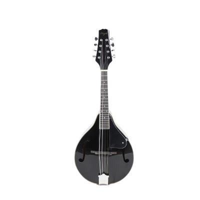 China Wooden Size 8 String Mandolin, Right Side, Black Violin Sunrise for sale