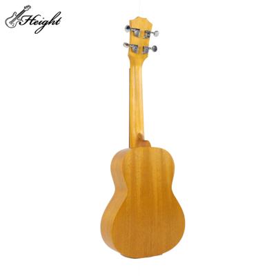 China Laminated Mixed Spruce& china ukulele two tone ukulele casetenor ukulele mahogany koa for sale