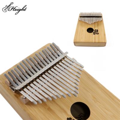 China Crystal Kalimba 17 Keys Musical Instrument Kalimba Bag Round Corner Kalimba for sale