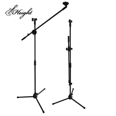 China Floor Microphones Stand Adjustable Floor Stand Microphone Holder For Microphone for sale