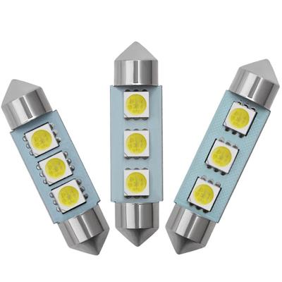 China QIDEWIN Festoon Light Dome Reading Led Bulb Festoon 5050 Auto 3smd Car Reading Bulb For 12v Car for sale