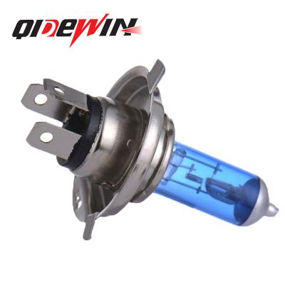 China QIDEWIN car halogen h4 bulb 60/55w 100/90w 12v 24v white bright auto fog light bulb universal for sale