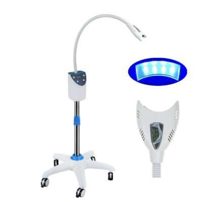 China For Commercial Mobile Dental Teeth Whitening Machine Lamp 2000mW/cm MD666 With 8pcs Bulb Tooth Whitening Device Dental Equipment for sale