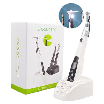 China Plastic Reciprocating Wireless LED Light Endo Motors 6 Working Mode With 16:1 Contra Angle Handpiece Endodontic Tools for sale