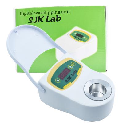 China SJK Plastic Dental Electric Wax Heater 120W Digital Waxer Melting Unit with Dipping Pot for Lab Dentistry Equipment for sale