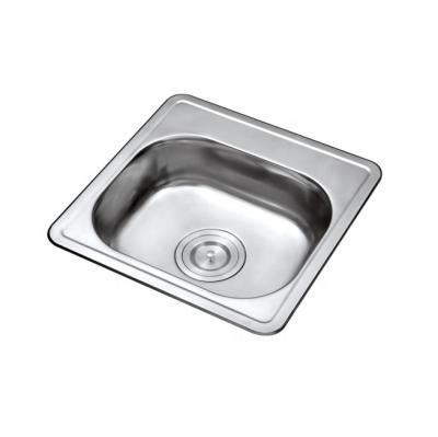 China Without Faucet Single Bowl Stainless Steel Kitchen Sinks Cheap Small American Standard Kitchen Sink for sale