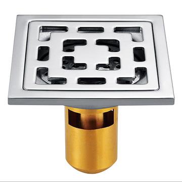 China Modern 4 Inch Stainless Steel Floor Shower Grate Drain for sale