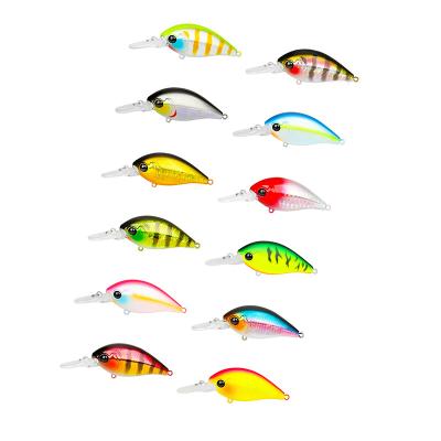 China ABS offshore fishing lure lip long rattling crank baits crank bait crankbait bass for sale