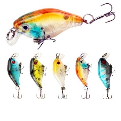 China Hard Plastic ABS 50mm 4.4g Crankbaits Fishing Lure For Perch And Pike for sale