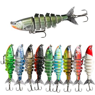 China Wobbler PESCA Multi Joint Lure Fishing Fish 11CM Pencil 26g Gnarled Sinking Lures Hard Bait YJ30 for sale