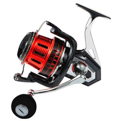 China LEFT HAND Metal Saltwater Fishing Reel 10000 Fishing Tackle For Carp Double Loading Spinning Fishing Reels for sale