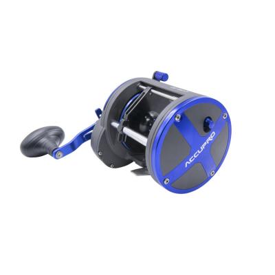 China High Quality Straight 905g 15kg Drag Round Saltwater Bait Drum Fishing Reel for sale