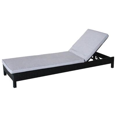 China Modern Outdoor Sun Sofa Rattan Chair Adjustable Garden Sun Bed Sun Bed Sofa for Beach or Hotel for sale