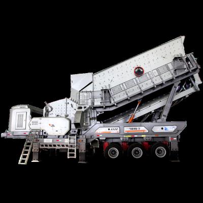 China Mining Mobile Impact Rock Crusher Impact Crusher 50tph Basalt Crushing Machine for sale