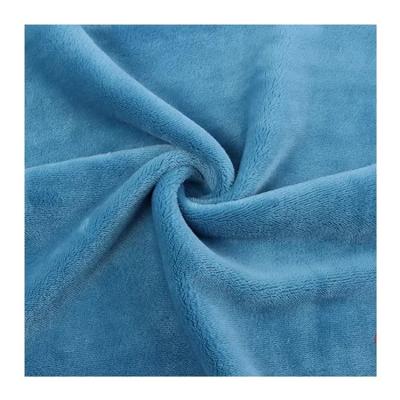 China Anti Pill Promotion High Quality Polyester Fabric Flannel Fleece for sale