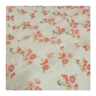 China Custom Made China OEM Embroidery Lace Fabric Breathable Children's Apparel Fabric Comfortable Embroidery Lace Fabric for sale